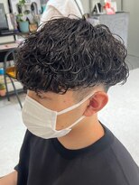 グッドタイムエフティフィフス 横浜西口(GoodTimes ft.fifth)&nbsp;波巻きスパイラルパーマメンズマッシュツイストスパイラルパーマ