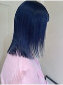 ブリーチブルーカラー 【ブリーチありカラー】【ブルー】