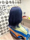 長崎 くびれヘア ブルーラベンダー