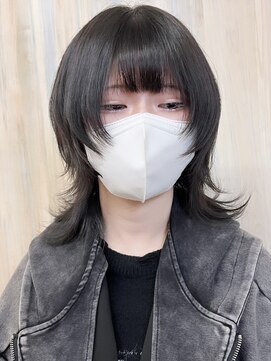 ヘアショップ ホップエム(HAIR SHOP HOP M) ウルフカット/ウルフ女子/顔周り/クラゲ