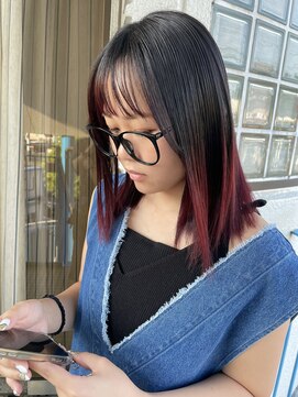 ジアン(JIEN) black×red