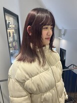 トレス(TRESS)&nbsp;プツっとミディアム♪1ブリーチベースでラベンダーピンクに☆彡