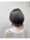 レイヤーボブ×グレージュ【TELAHAIR土浦】
