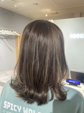 ワークスヘアー(WORKS HAIR) ～シースルーハイライト～白髪ぼかし/脱白髪染め