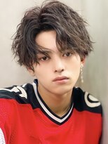 ブリーチ 塩釜口店(BLEACHi)&nbsp;【BLEACHi】【アップバング】×【スパイラルパーマ】