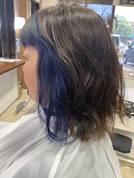 エミタス ヘア リゾート(EMITAS Hair Resort) インナーカラー/ブルーグレージュ