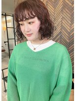 ヘイデイズ(HEY DAYS)&nbsp;《吉江結菜》チェリーブラウンボブパーマ