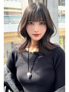 ランズ(LANDS) ハッシュカット　レイヤーカット 【韓国ヘア 大阪 梅田】