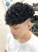 スペインカール/スパイキーショート/フェザーパーマ/フェード×
