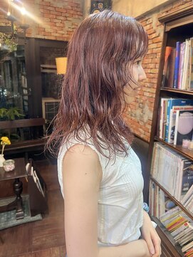 アンリ(Henri) 【かしむら】ブリーチ/ブリーチカラー/ケアブリーチ/暖色カラー