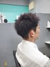 メンズカット＋カラー＋ヘッドスパ　￥11,000