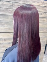 レガロヘアアトリエ(REGALO hair atelier)&nbsp;ワインレッド/ロング【水戸/茨城】