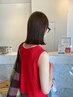 【hikaru限定】カット＋ブリーチなしダブルカラー＋トリートメント　￥14000