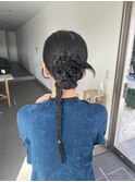 お呼ばれアレンジ