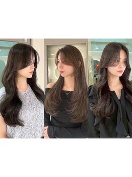 【大人女子におススメ】魔法の小顔技術で伸ばしかけでも決まるカット◎長さを変えないイメチェンもお任せ☆