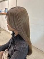 ヤーン(YARN) イメチェン　グレージュカラー　ニュアンスカラー