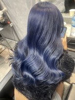 ミミー(mimiiy)&nbsp;ブルーカラー/中崎町美容室/韓国ヘア