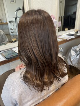 ヴァネッサ VANESSA オリーブグレージュ水素カラー