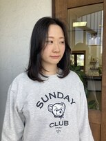 ヘアーアンドネイル マニッシュ(hair&nail Manish)&nbsp;ミディアムふで