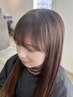 前髪ストレート 髪質改善
