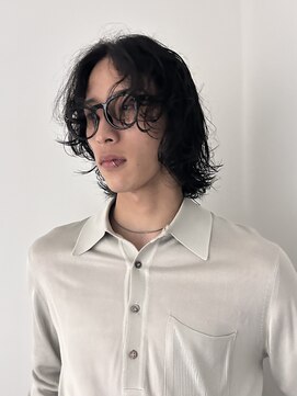メゾンアクア 表参道(Maison ACQUA) =メンズボブパーマ/メンズボブ/フェザーパーマ/MEN’S HAIR