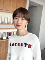 アビー(ABBEY4)&nbsp;コンパクトショート/丸みショート/ショートカット/前髪あり