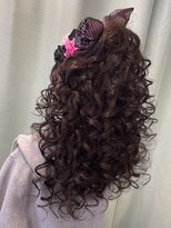 盛り髪