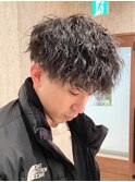 【スパイキー】ソフトツイストヘア/メンズ/marshu