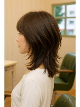 シュシュ(Chou Chou) 大人レイヤーウルフ×透明感カラー