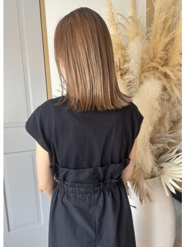 ソラ 京都桂川店(SORA.) 大人可愛い＊透明感たっぷり外ハネレイヤー◎