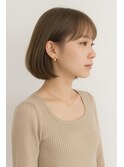 スリークボブ×モカブラウン（12トーン）