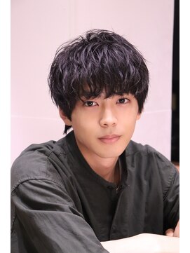 ネイビー(NAVY) 休日はゆったり 家スタイル オフヘア