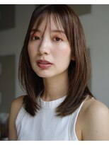 エインアンリー 明治神宮前(AIN.ANLY.)&nbsp;ミディアム、レイヤースタイル、ミディアムレイヤー