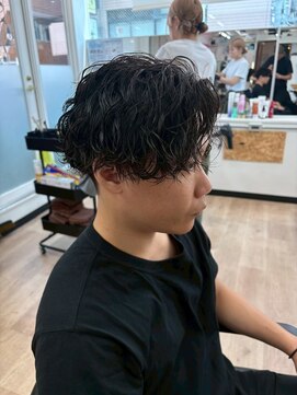 グッドタイムエフティフィフス 横浜西口(GoodTimes ft.fifth) 横浜西口メンズマッシュ波巻きパーマツイストパーマメンズパーマ