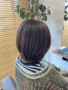 スイ(SUI) ダブルカラーで作るレイヤーボブ☆