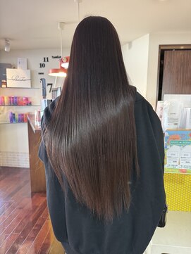 ヘアースペースブルーム プリュス 石橋店(HAIR SPACE BLOOM plus) 石橋阪大前/ロング髪質改善/酸性ストレート/酸熱トリートメント