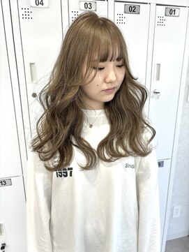 ダブルカラー/ミルクティーベージュ