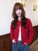 Idk&nbsp;ハッシュレイヤーカット/チョコベージュカラー