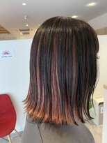 アズールサン 草加西口店(azule-sun) インナーカラー,アンブレラカラー,ピンク【草加】