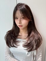 髪質改善サロン hearts. 熊本/縮毛矯正/レイヤーカット/ショートボブ【ハーツ】 グレーブラウンイメチェン/バタフライカット/ダークブラウン