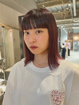 クリアーオブヘアー 栄南店(CLEAR of hair) ワイドバングヘアー