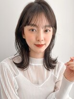 リヤン 表参道(lyann)&nbsp;くせ毛風カール艶感クールショート大人可愛い愛され美髪前髪