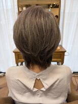 ラナ(LANA) 白髪を活かしたグレージュカラー
