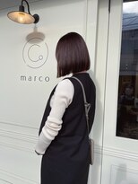 マルコ(marco)&nbsp;まとめられるボブ