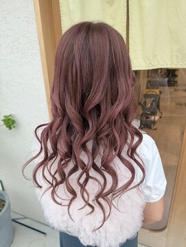 シスイ(sisui) 大人ピンクベージュカラー/ロングレイヤー