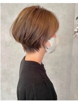 ドール 阪急高槻(DOLL)&nbsp;大人ショート×髪質改善カラー7.25ナチュラルショート