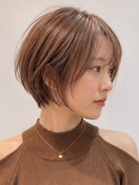 シー バイ ロンド 新宿(Sea by Lond)&nbsp;【福島】アースカラー耳かけくびれヘアショートボブ新宿
