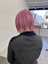 アオ(AO。)&nbsp;ハイトーン×ピンクカラー×ミニボブヘア！
