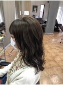 レイヤースタイル(グレージュカラー)
