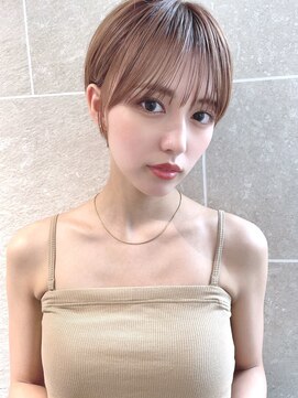 サンド 表参道(sand) コンパクトフェザーバングショート